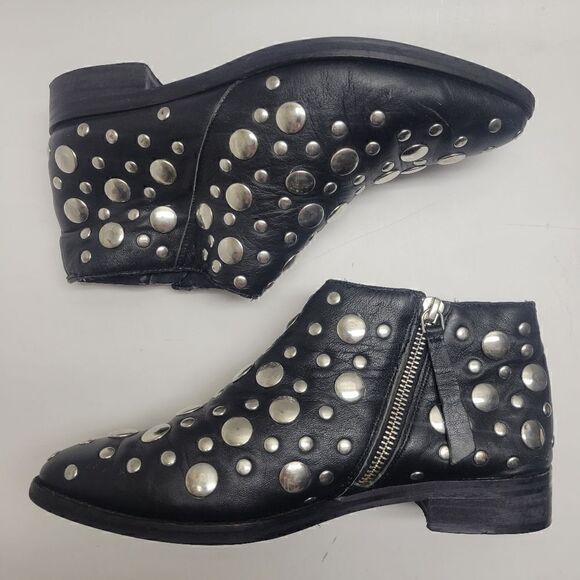 Topshop Mirror Stud Booties - Picture 14 of 16
